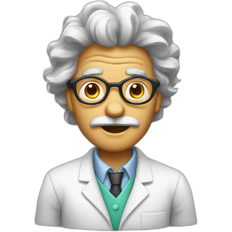 crazy scientist emoji