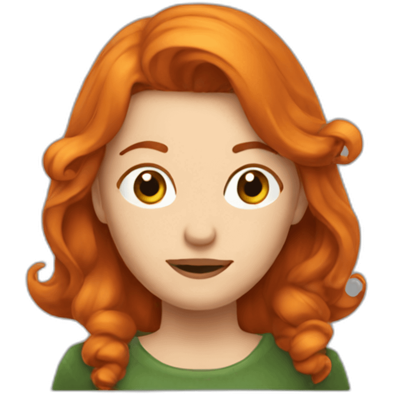 Rousse qui fume emoji