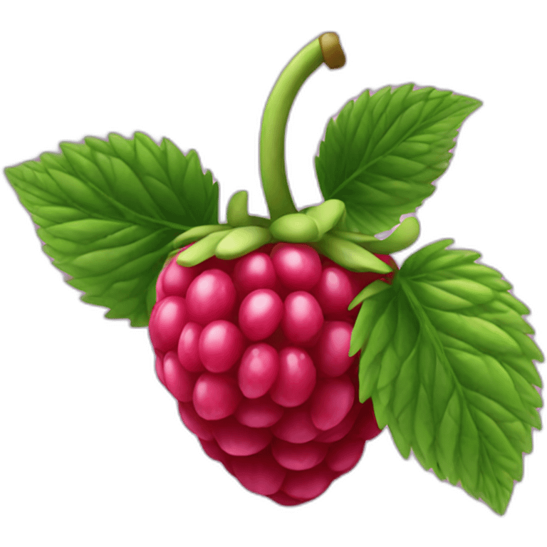 Raspberry emoji