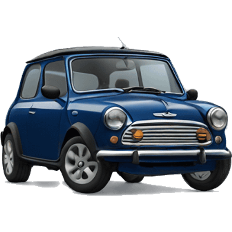 Dark blueMini Cooper  emoji