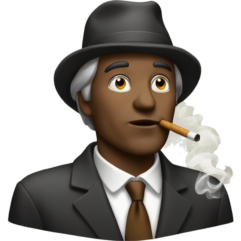 Man smoking  emoji