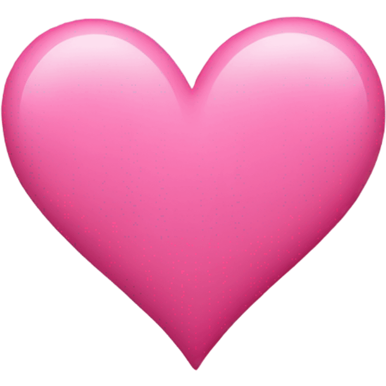 Pink heart emoji