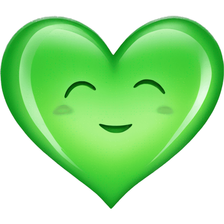 green heart emoji