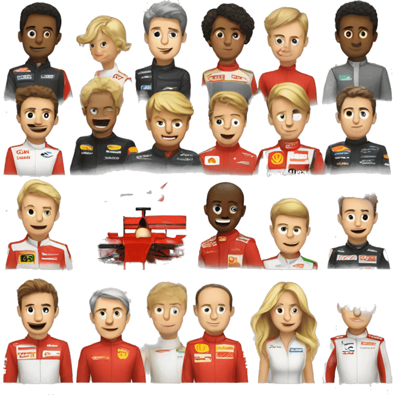 Formula 1 emoji