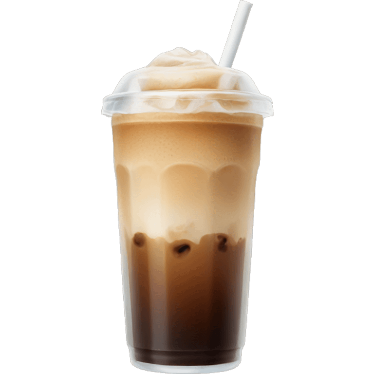 Ice coffee emoji