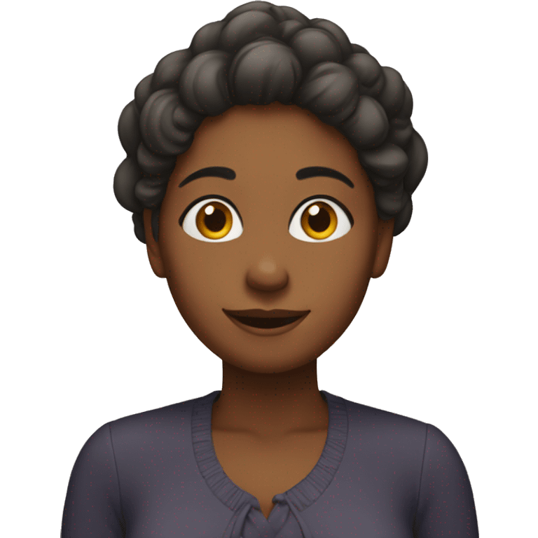 woman giving thanks emoji