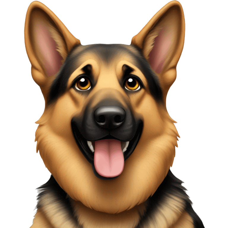 German Shepard  emoji