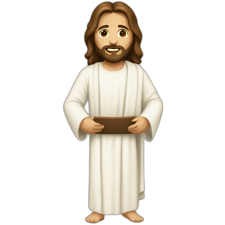 Jesus white emoji