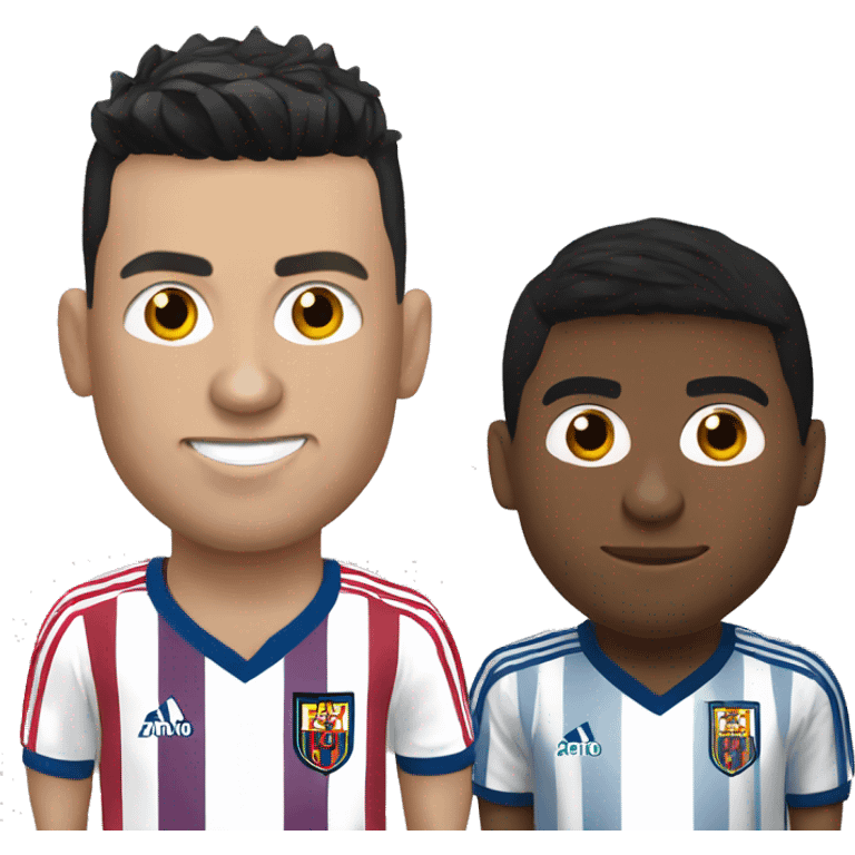 Ronaldo Messi mix emoji