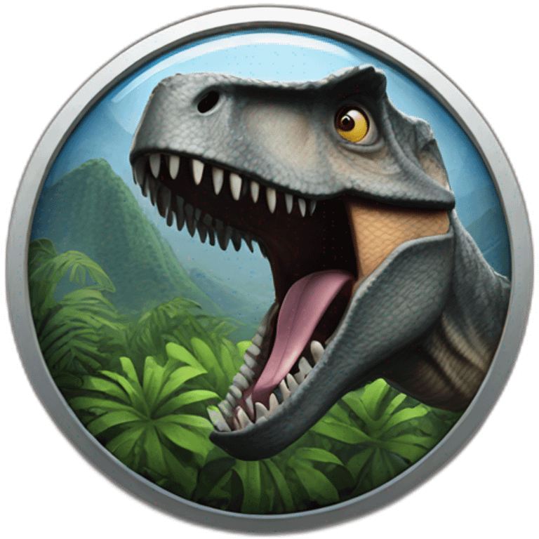 Jurassic world emoji