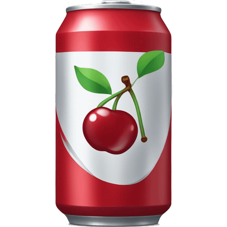 Cherry coke can emoji