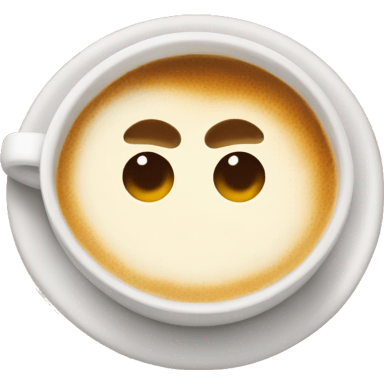 flat white coffee emoji