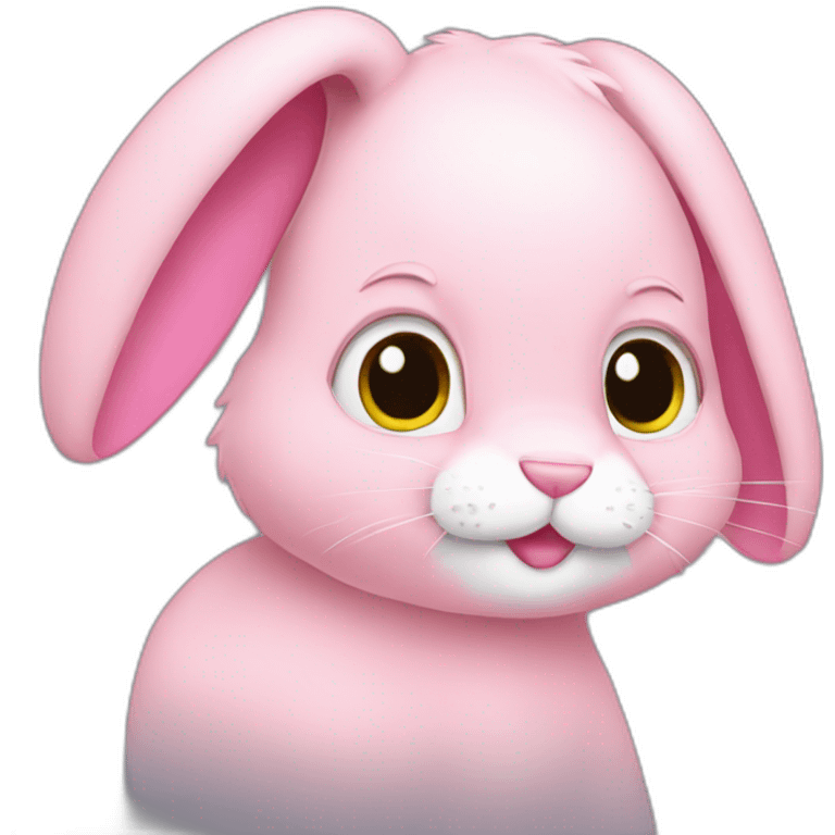 Pink rabbit Harry Styles emoji