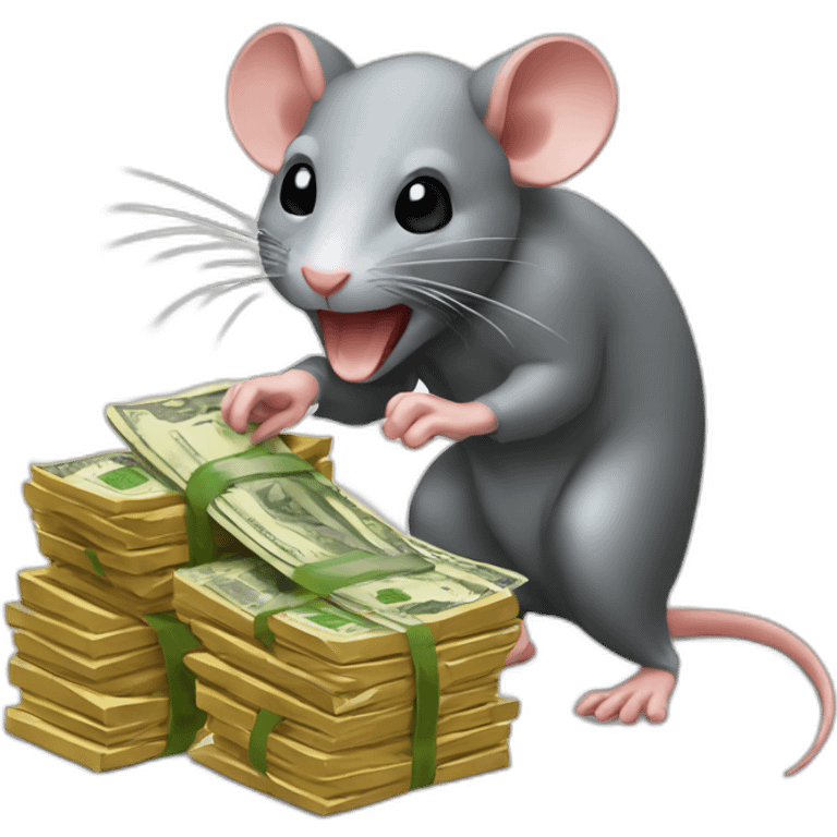 rat-stealing-money emoji