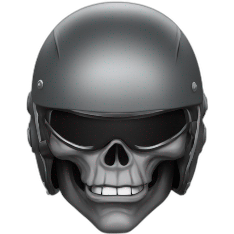 biker helmet gargoyle style emoji