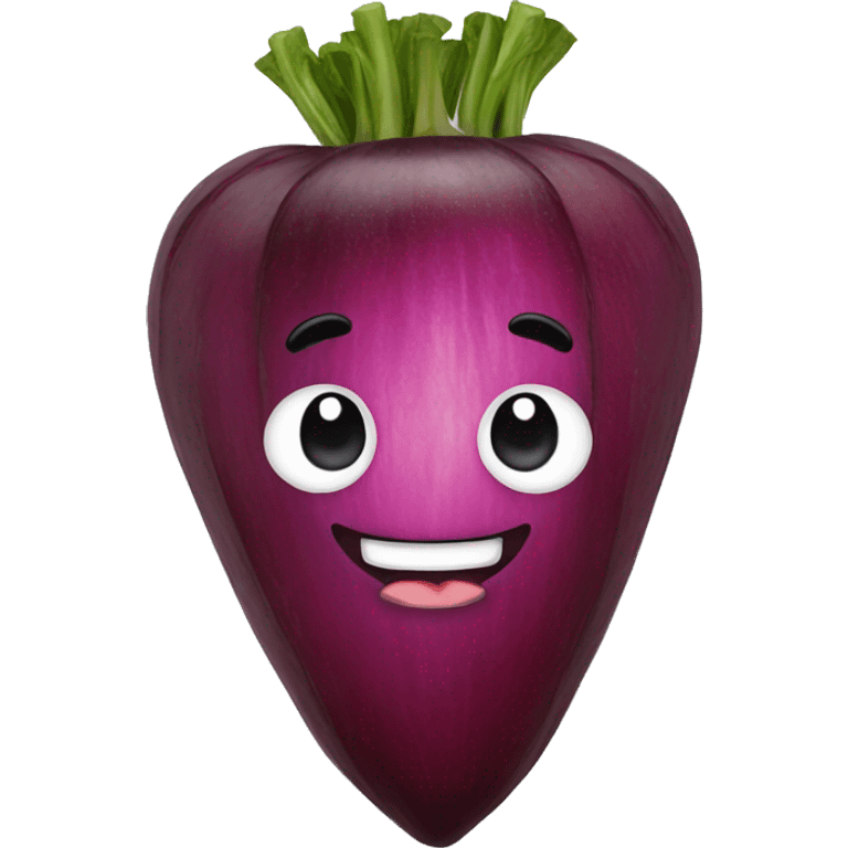 Panda beet emoji