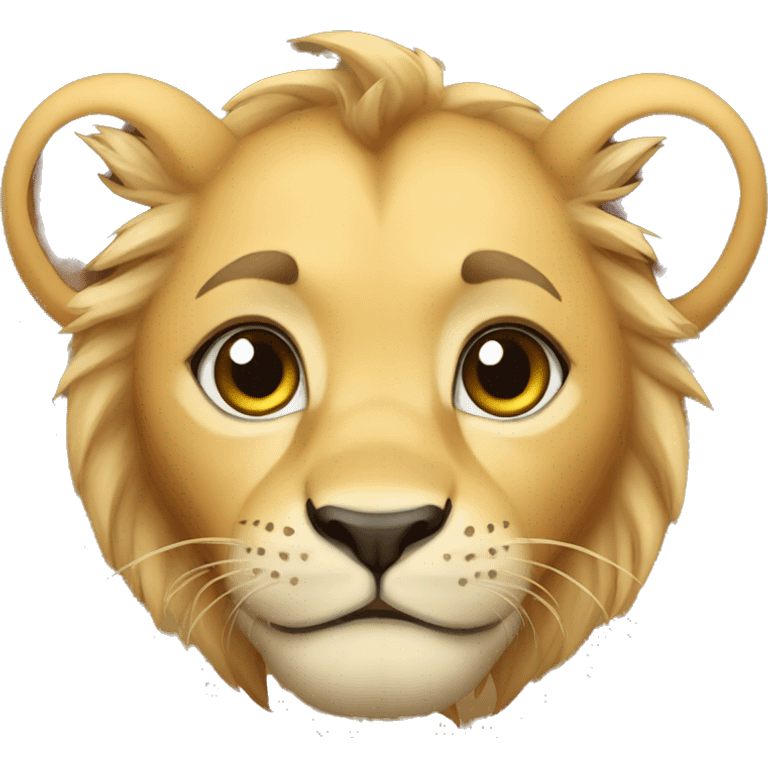 lion cub emoji