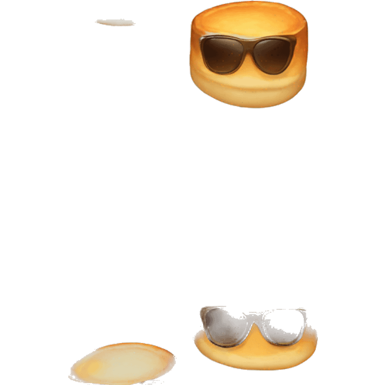 Australian flan background sunglasses emoji  emoji