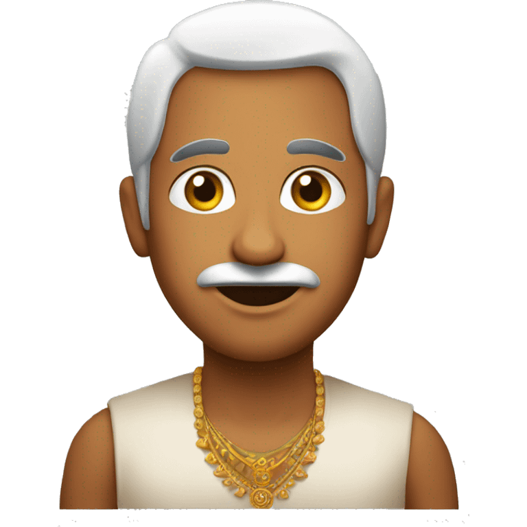 a indian eatind idly emoji