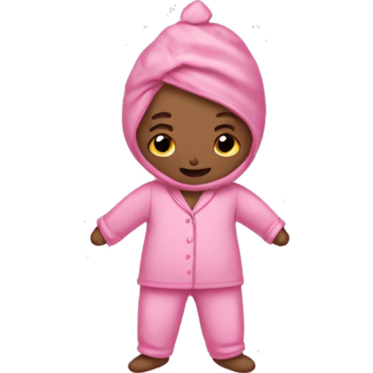 pink pijama emoji