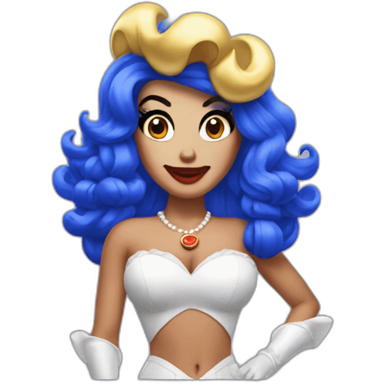 super mario drag queen emoji