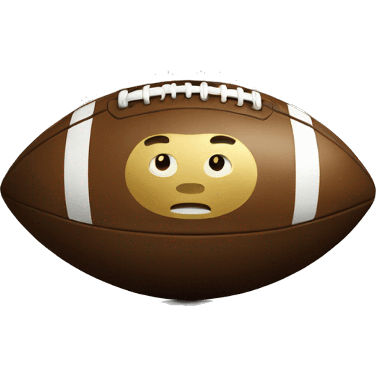 golden football emoji