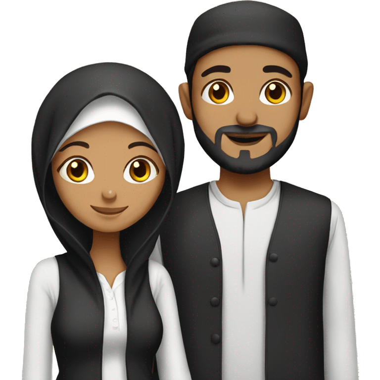 Muslim couple  emoji