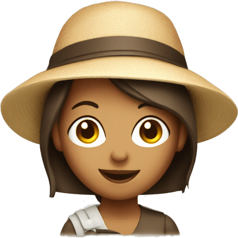 Gourmet travel type GIRL emoji