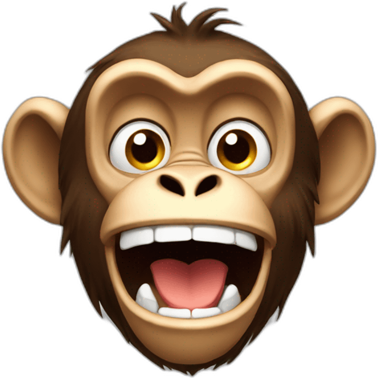 desperate monkey emoji