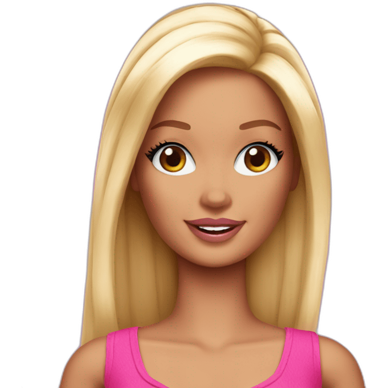 Barbie girl emoji