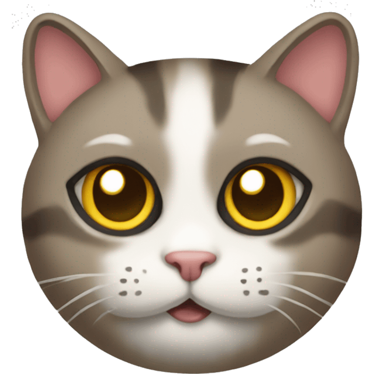 a googling cat emoji