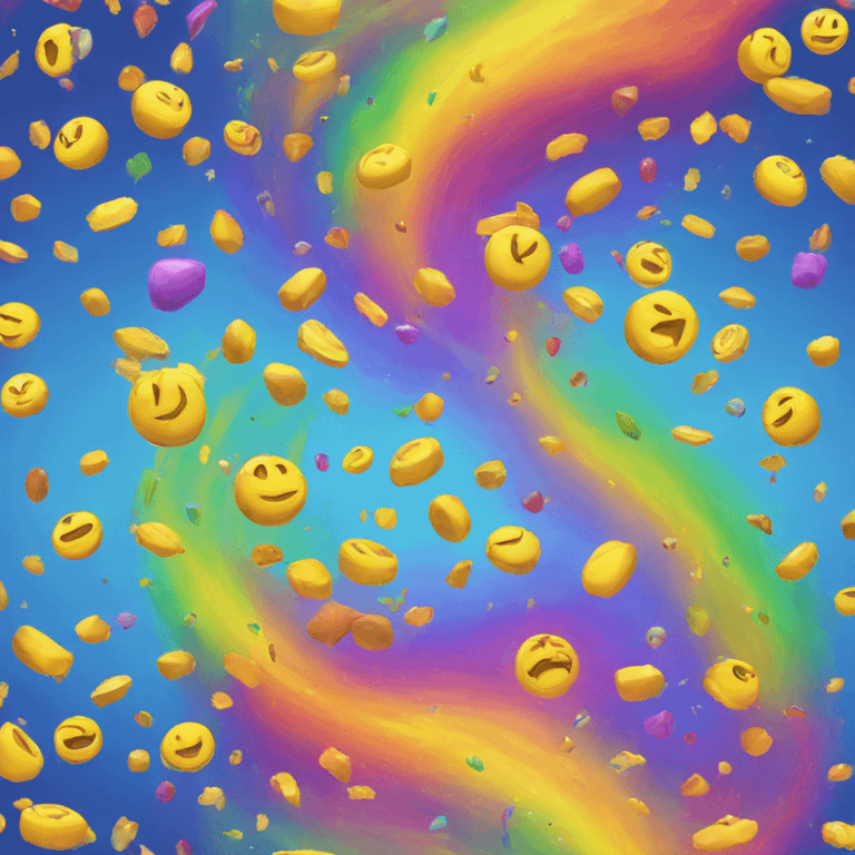 rainbow explosion emoji