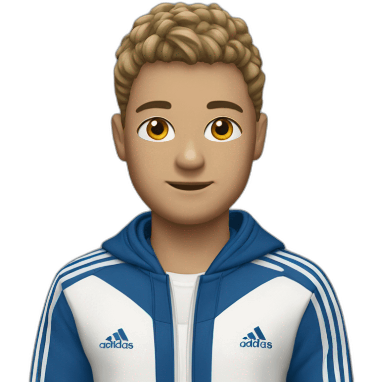 Adidas tracksuit emoji