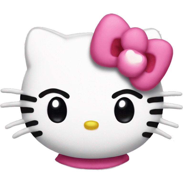 Hello kitty good emoji