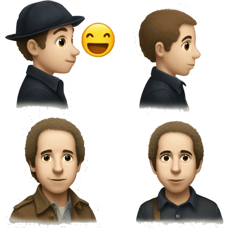 Young Paul Simon as shown on the French Wikipedia page of Simon and Garfunkel  emoji