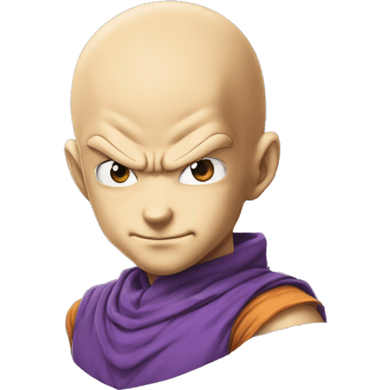 krilin DRAGON BALL chauve emoji