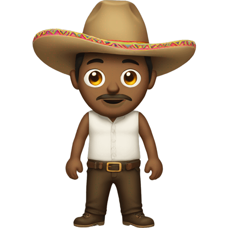 Man wearing sombrero  emoji