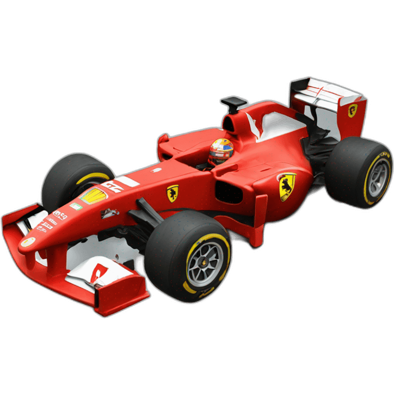 ferrari f1 emoji