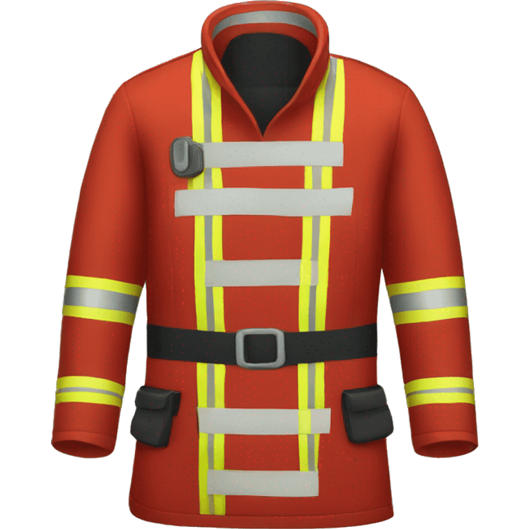 a red fireman uniform clothe item emoji