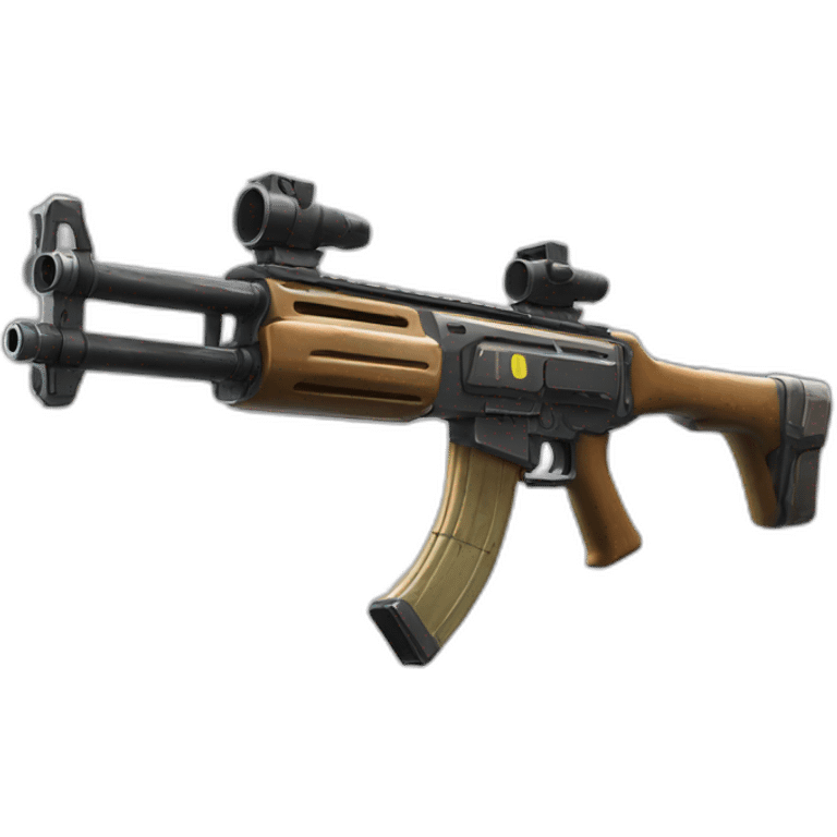 Fortnite assault rifle weapon emoji