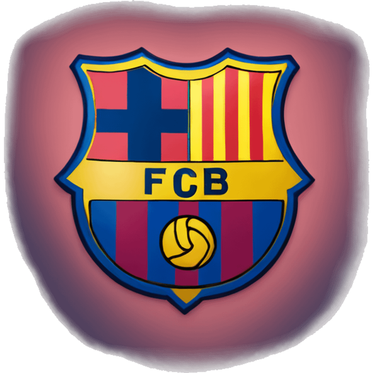 Escudo barça emoji