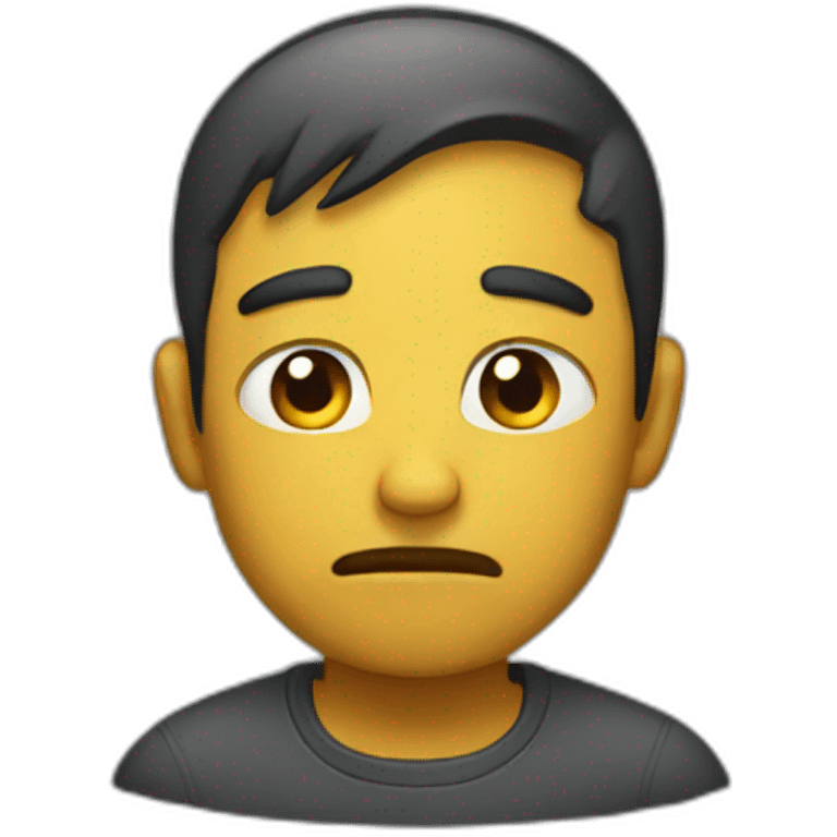 depressed developer emoji