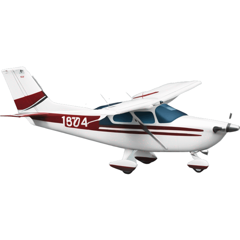 Cessna 172 with the tail number 79475 emoji