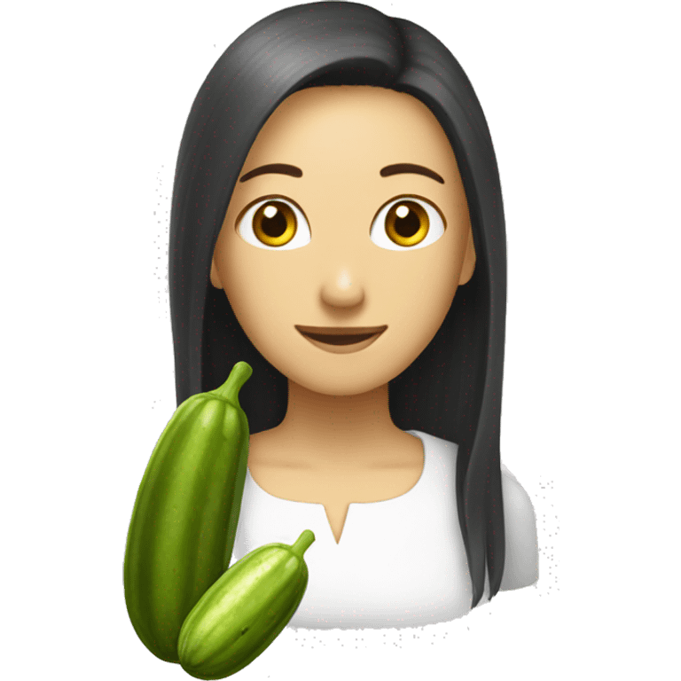 Pickle lotus emoji