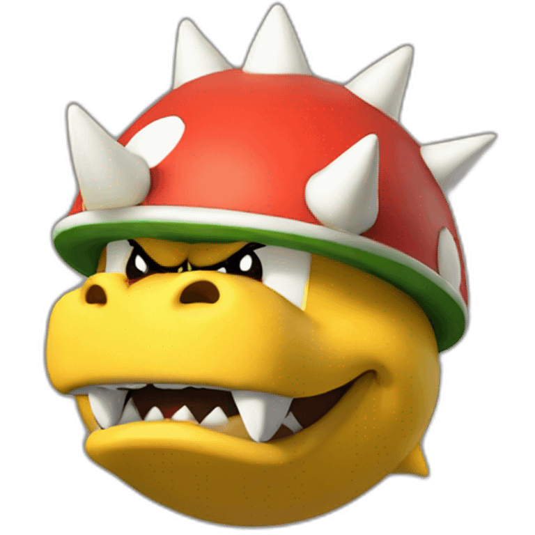 MARIO BOWSER  UELLOW emoji