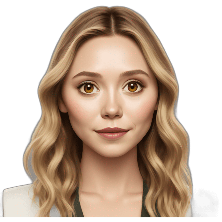 elizabeth olsen emoji