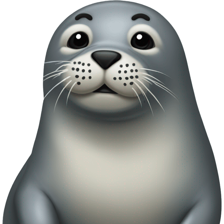 A seal being Wumps  emoji