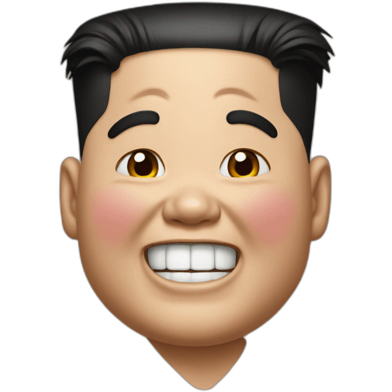 Kim jong un tears of joy emoji