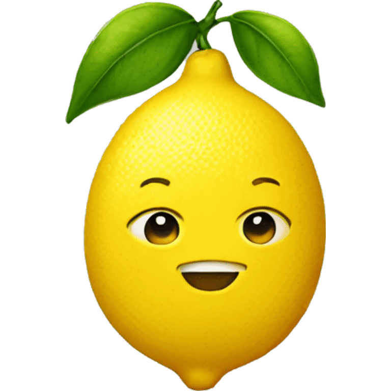 lemon emoji