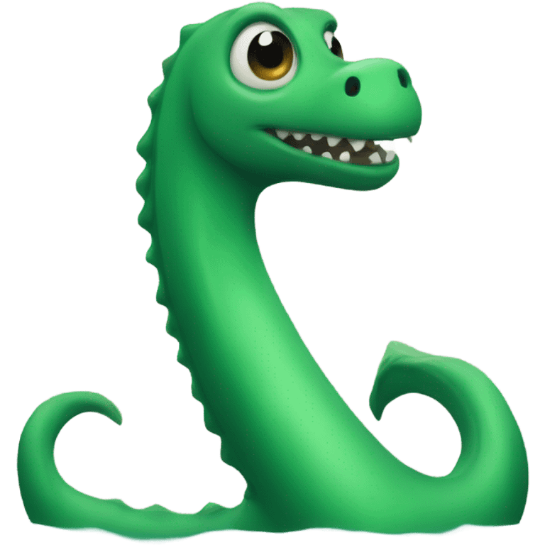 Loch Ness monster emoji